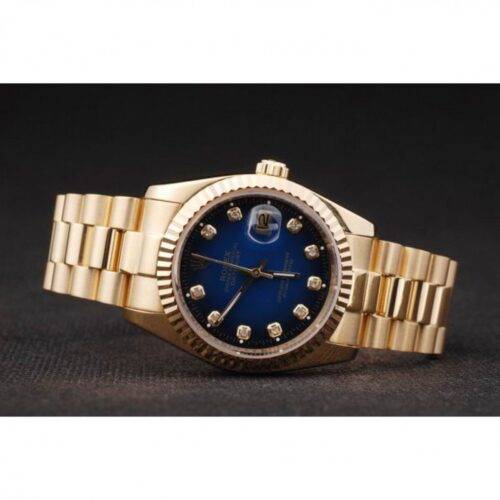 Replica Rolex Datejust 36mm Blue Dial SRL71 - Best shop to buy a Fake Rolex