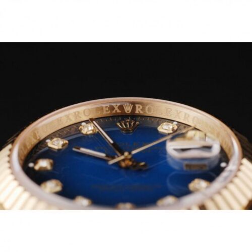 Replica Rolex Datejust 36mm Blue Dial SRL71 - Best shop to buy a Fake Rolex