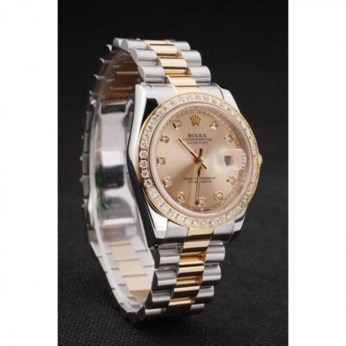 Replica Rolex Datejust 36mm Gold Dial SRL40 - Best shop to buy a Fake Rolex