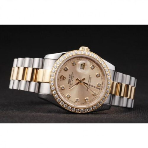 Replica Rolex Datejust 36mm Gold Dial SRL40 - Best shop to buy a Fake Rolex