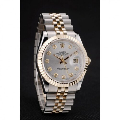 Replica Rolex Datejust 36mm White Dial SRL10 - Best shop to buy a Fake Rolex