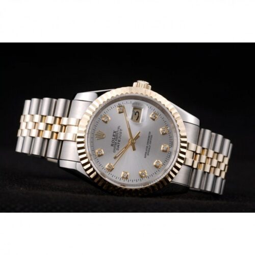 Replica Rolex Datejust 36mm White Dial SRL10 - Best shop to buy a Fake Rolex