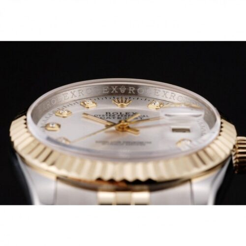 Replica Rolex Datejust 36mm White Dial SRL10 - Best shop to buy a Fake Rolex