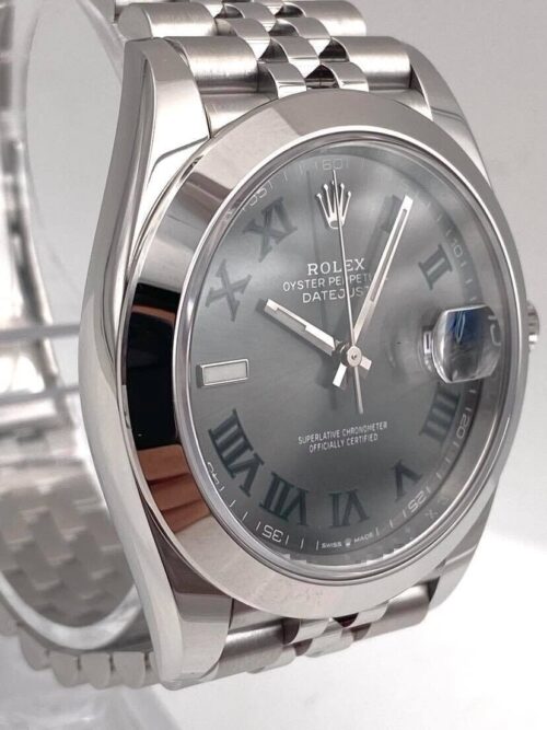 Replica Rolex Datejust 41mm Rhodium Dial 126300 