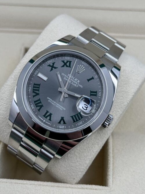 Replica Rolex Datejust 41mm Rhodium Dial 126300 