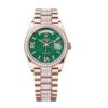 Replica Rolex Day-Date 36 mm Green Dial 128345RBR - Best shop to buy a Fake Rolex