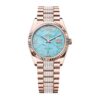 Replica Rolex Day-Date 36 mm Turquoise Dial 128235 - Best shop to buy a Fake Rolex