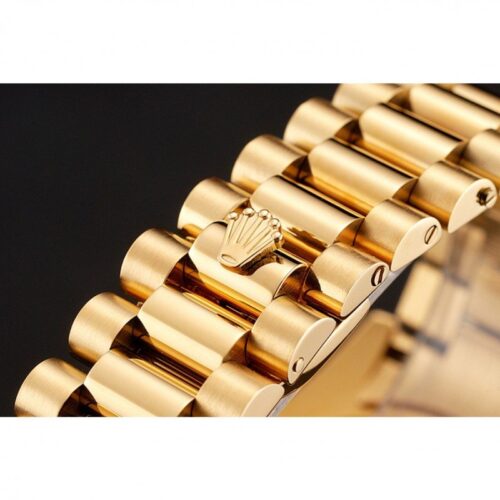 Replica Rolex Day-Date 36mm Black Dial 1454101 - Best shop to buy a Fake Rolex