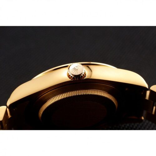 Replica Rolex Day-Date 36mm Black Dial 1454101 - Best shop to buy a Fake Rolex