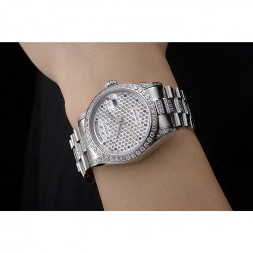 Replica Rolex Day-Date 37mm Diamond Dial 621612 - Best shop to buy a Fake Rolex
