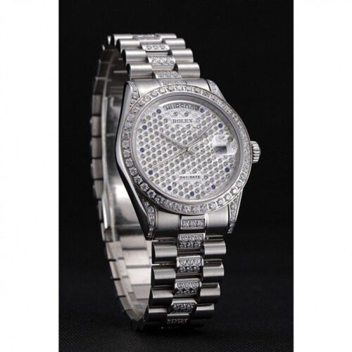 Replica Rolex Day-Date 37mm Diamond Dial 621612 - Best shop to buy a Fake Rolex