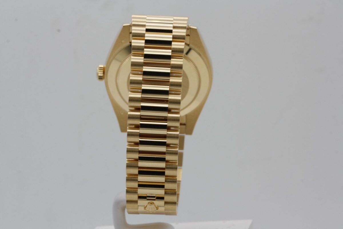Replica Rolex Day-Date 40 mm Black Dial 228238 - Best shop to buy a Fake Rolex