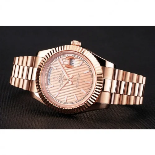 Replica Rolex Day-Date 41mm Rose-Gold Dial REP016823 - Best shop to buy a Fake Rolex