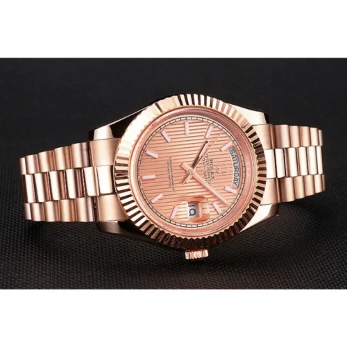 Replica Rolex Day-Date 41mm Rose-Gold Dial REP016823 - Best shop to buy a Fake Rolex