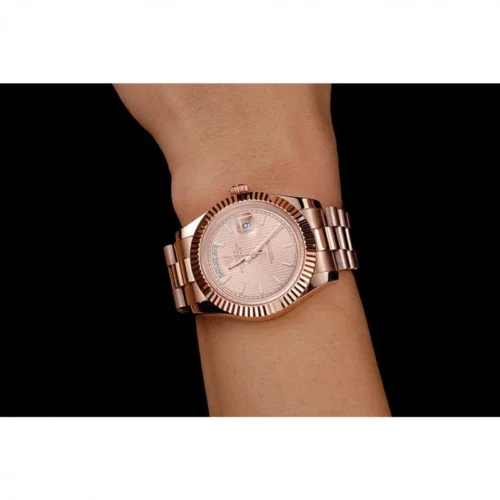 Replica Rolex Day-Date 41mm Rose-Gold Dial REP016823 - Best shop to buy a Fake Rolex