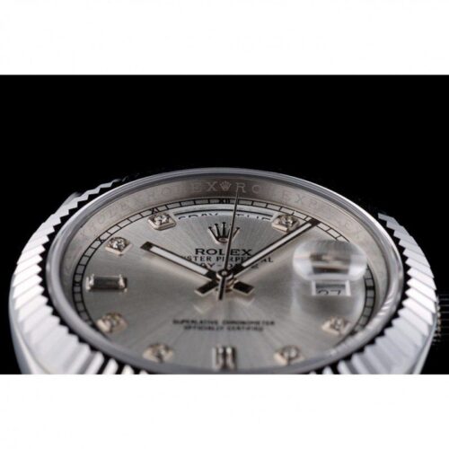 Replica Rolex Day-Date 41mm Silver Dial 41995 - Best shop to buy a Fake Rolex