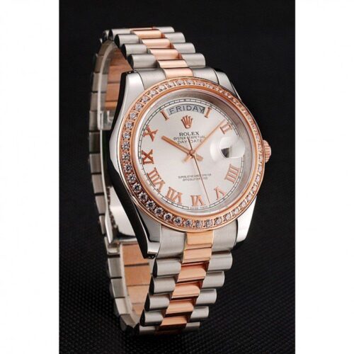 Replica Rolex Day-Date 41mm White Dial 1454108 - Best shop to buy a Fake Rolex