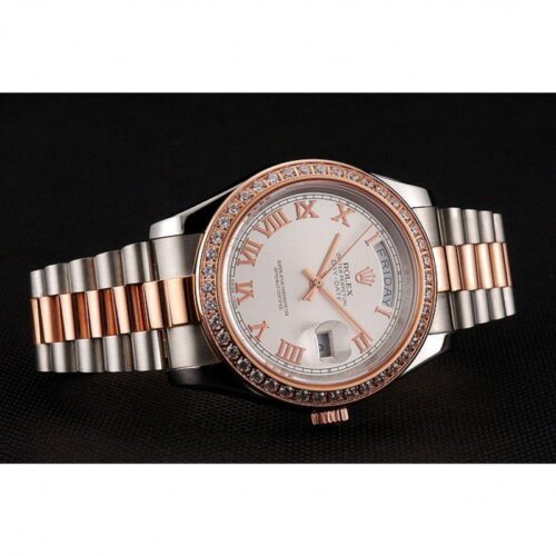 Replica Rolex Day-Date 41mm White Dial 1454108 - Best shop to buy a Fake Rolex