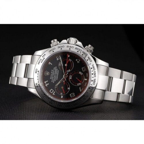 Replica Rolex Daytona 39mm Black Dial 80296 - Best shop to buy a Fake Rolex