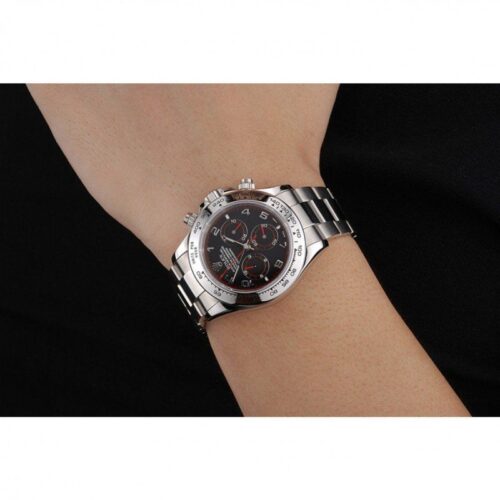 Replica Rolex Daytona 39mm Black Dial 80296 - Best shop to buy a Fake Rolex