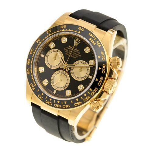 Replica Rolex Daytona 40 mm Black Dial Yellow Gold 126518LN - Best shop to buy a Fake Rolex
