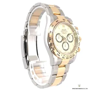 Two-tone Oyster bracelet with alternating steel and gold-plated links