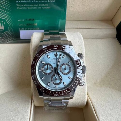 Replica Rolex Daytona 40 mm Ice blue Dial 116506 