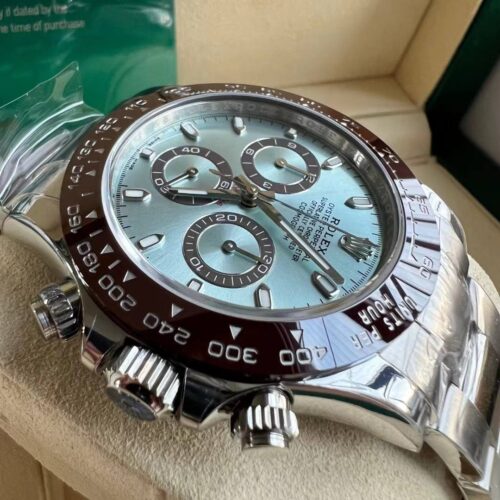 Replica Rolex Daytona 40 mm Ice blue Dial 116506 