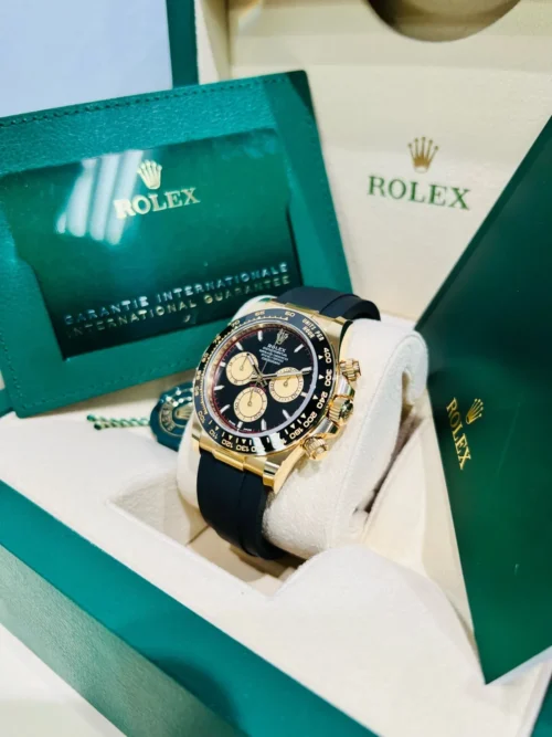 Replica Rolex Daytona 40 mm Intense black Dial 126518LN - Best shop to buy a Fake Rolex