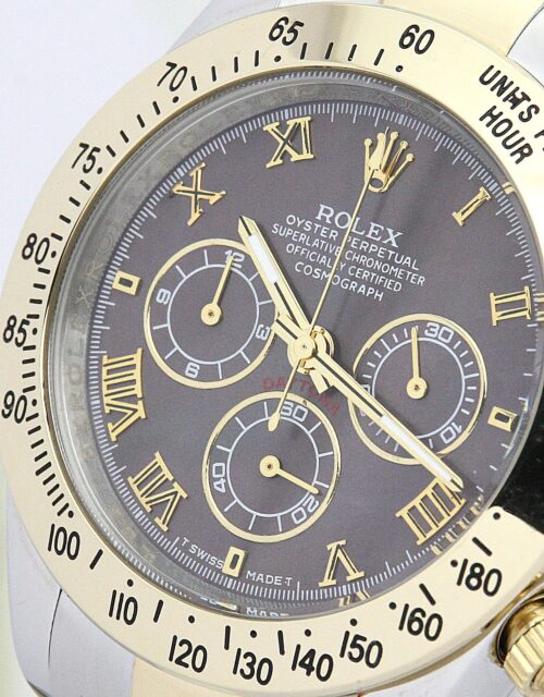 Replica Rolex Daytona 40mm Dark brown Dial 116523 - Best shop to buy a Fake Rolex