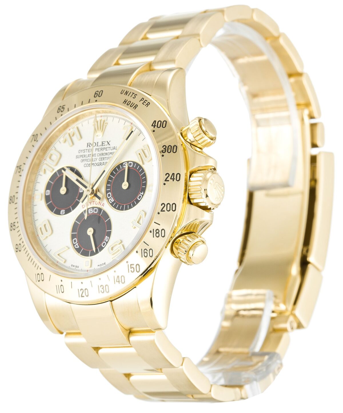 Replica Rolex Daytona 40mm White Dial 116528 - Best shop to buy a Fake Rolex