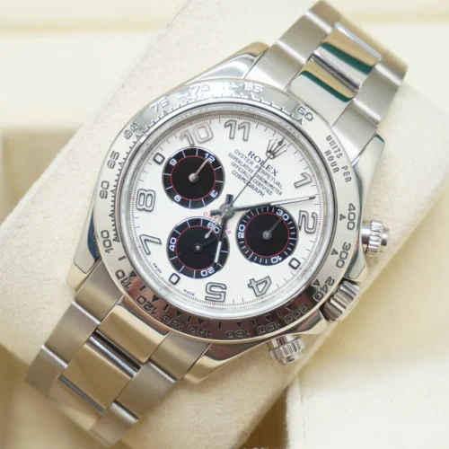 Replica Rolex Daytona Panda Dial 116509 Arabic Numberals - Best shop to buy a Fake Rolex