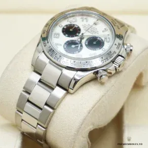 Oystersteel Oyster bracelet and Oysterclasp on the Daytona 116509 Panda