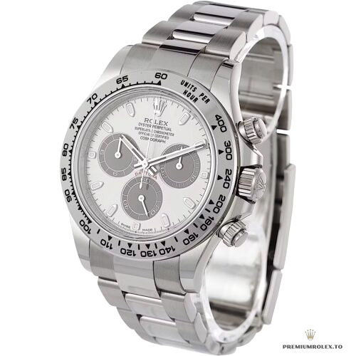 Replica Rolex Daytona Silver Dial 116509 40mm - Best shop to buy a Fake Rolex