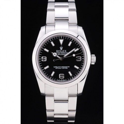 Replica Rolex Explorer 36mm Black Dial SRL156 14270 - Best shop to buy a Fake Rolex