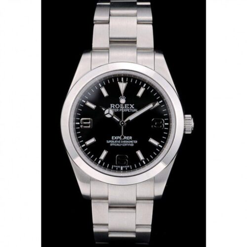 Replica Rolex Explorer 39mm Black Dial 42002 - Best shop to buy a Fake Rolex