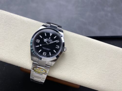 Replica Rolex Explorer 40 mm Black Dial 224270 - Best shop to buy a Fake Rolex