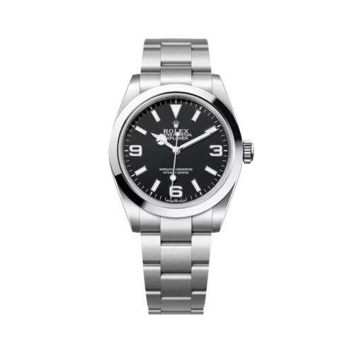 Replica Rolex Explorer 40 mm Black Dial 224270 - Best shop to buy a Fake Rolex