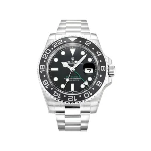 Replica Rolex GMT-Master II 40mm Black Dial 116710
