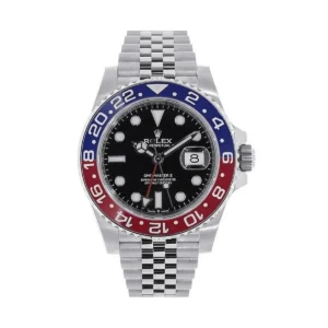 Replica Rolex GMT-Master II 40mm Dial Black 126710BLRO Jubilee "Pepsi"