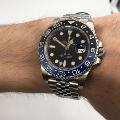 Replica Rolex GMT-Master II Black Dial 126710BLNR 