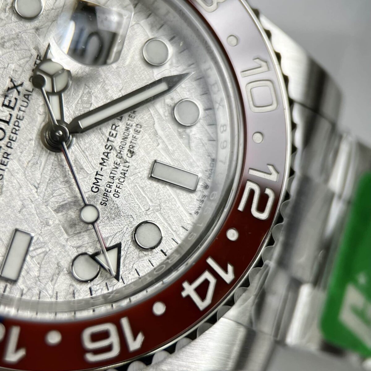 Replica Rolex GMT-Master II Meteorite Dial 126719BLRO "Superman" Oyster - Best shop to buy a Fake Rolex