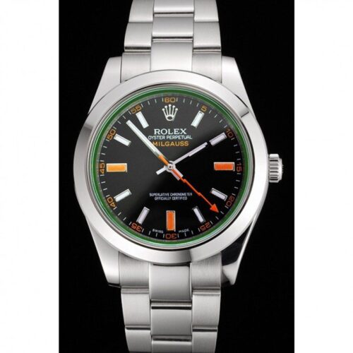 Replica Rolex Milgauss 41mm Black Dial REP016836 - Best shop to buy a Fake Rolex