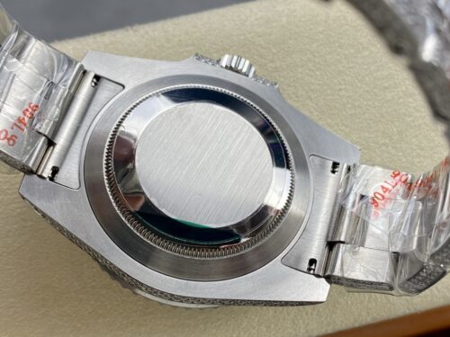 Replica Rolex Submariner Iced Out 116610LN-1 41mm Black Dial - Best shop to buy a Fake Rolex