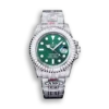Replica Rolex Submariner Iced Out 116610LV-3 41mm Green Dial - Best shop to buy a Fake Rolex