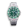 Replica Rolex Submariner Iced Out 116610LV-4 41mm Green Dial - Best shop to buy a Fake Rolex