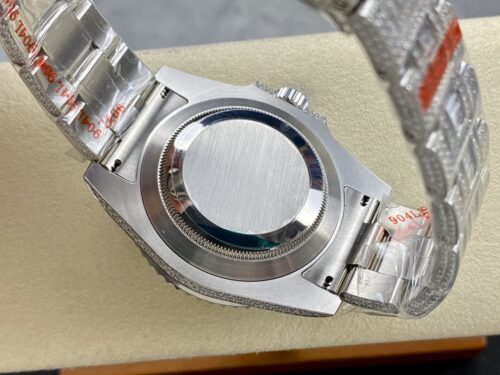 Replica Rolex Submariner Iced Out 116619LB 41mm Blue Dial - Best shop to buy a Fake Rolex