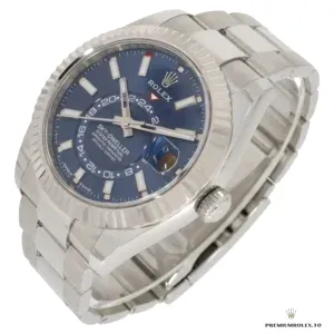 Oyster bracelet and Oysterclasp detail on the Sky-Dweller 336934
