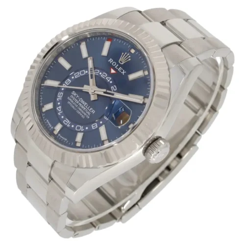 Replica Rolex Sky-Dweller 42 mm Bright blue Dial 336934 Oyster - Best shop to buy a Fake Rolex