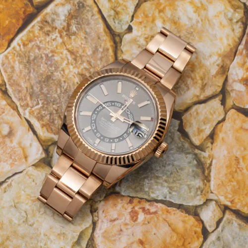Replica Rolex Sky-Dweller 42 mm Slate Dial Oyster 336935 - Best shop to buy a Fake Rolex